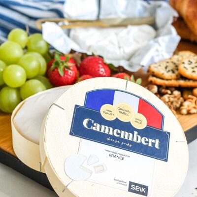 Calcetines de queso Camembert (talla 40 - 46, hombres)