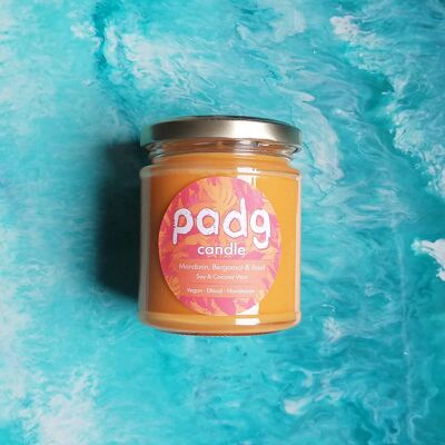 Mandarin, Bergamot & Basil - Small Padg Candle