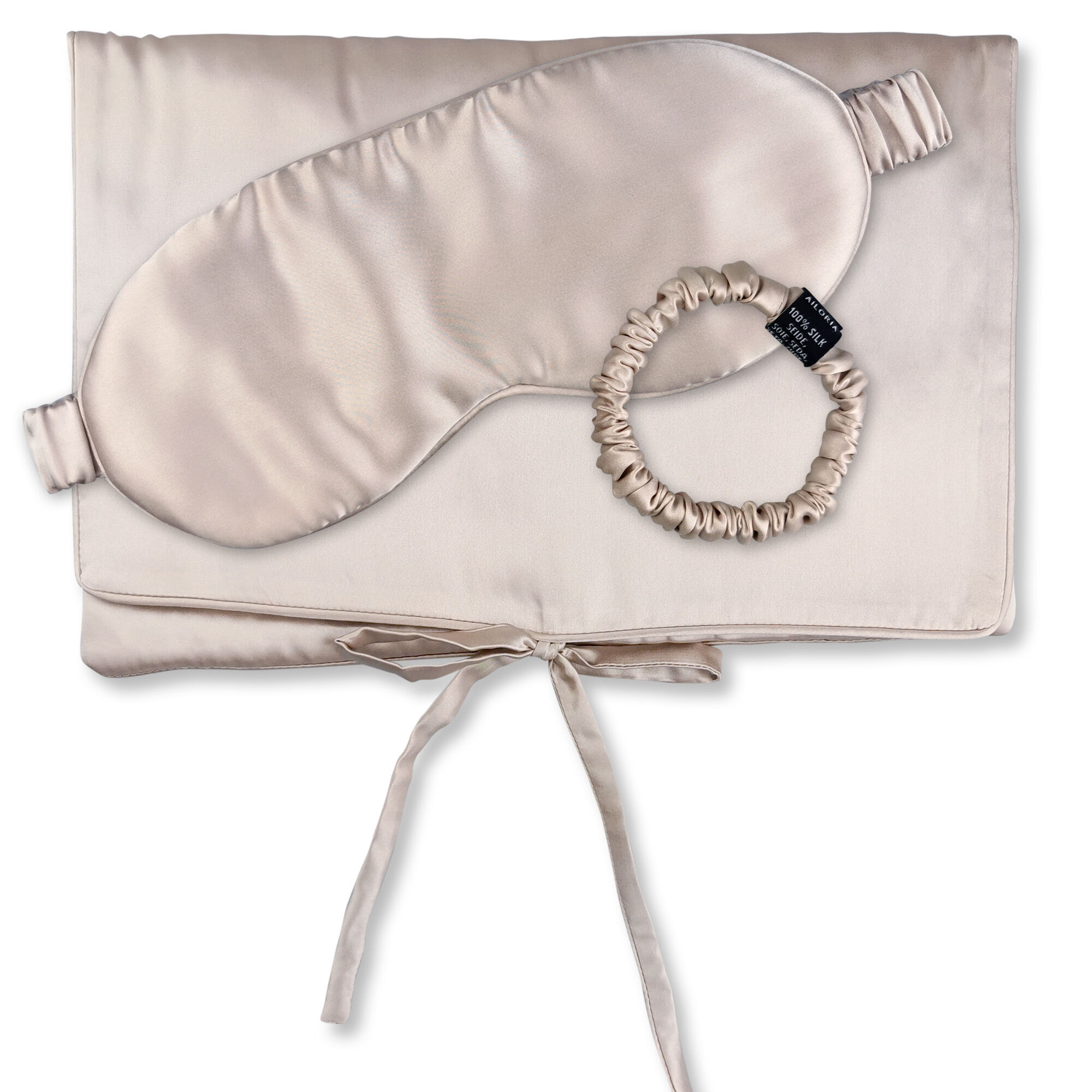TRAVEL SET BEAUTY S Tasche, Schlafmaske & Scrunchie S
