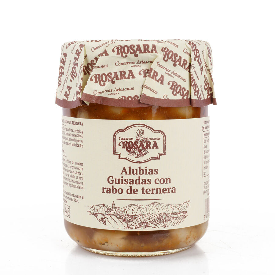 Haricots à la queue de veau, bocal de 445 ml