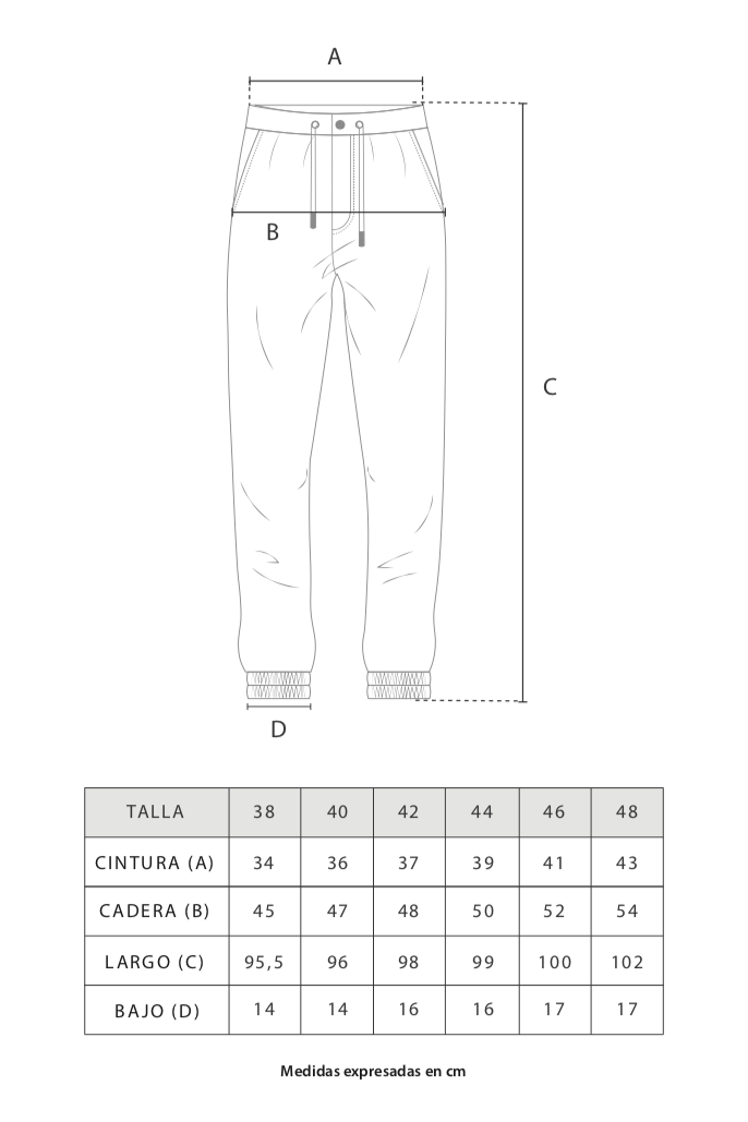 Pantalón Jogger Marino