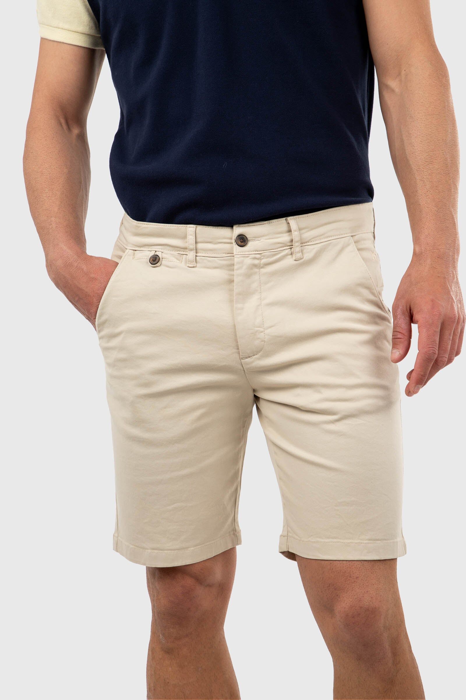 Bermuda Clásica Beige