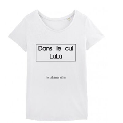 Camiseta con cuello redondo En el culo Lulu organic-White