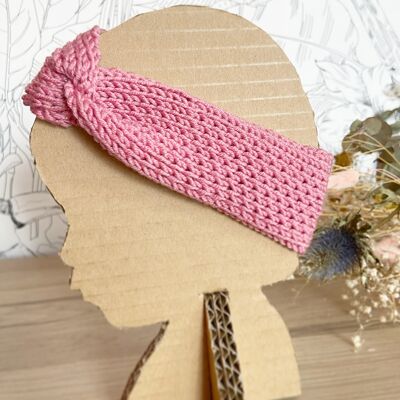 Baby wool headband-Hand knitted earmuffs