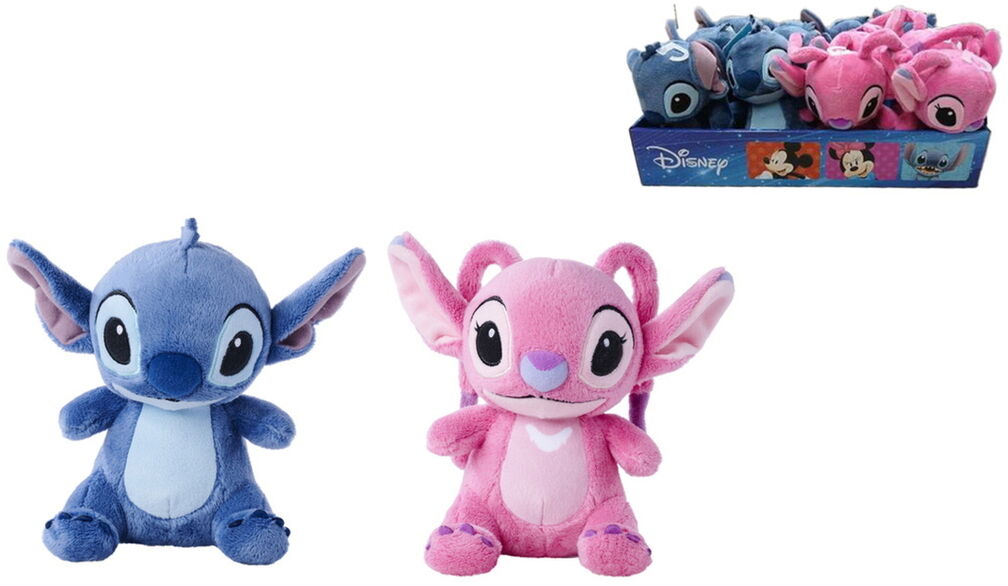 Disney - 【新品2点セット】si-no0317　＊他の方はご遠慮願います。 Buy wholesale 17cm Stitch or Angel Plush Toy - Model chosen at random