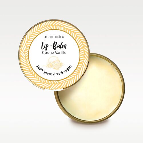 Lip Balm 'Zitrone Vanille'