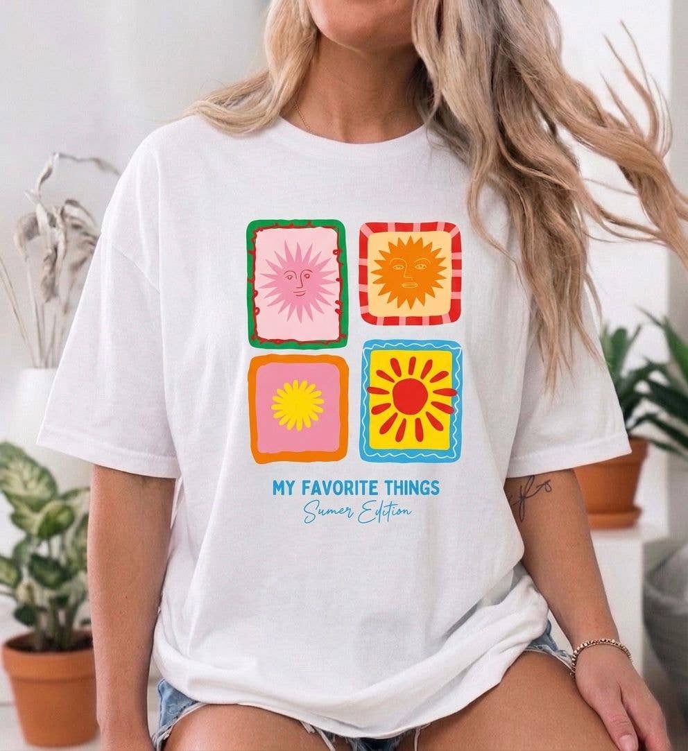Printed oversized T-shirt - 100% Cotton - 2206-144