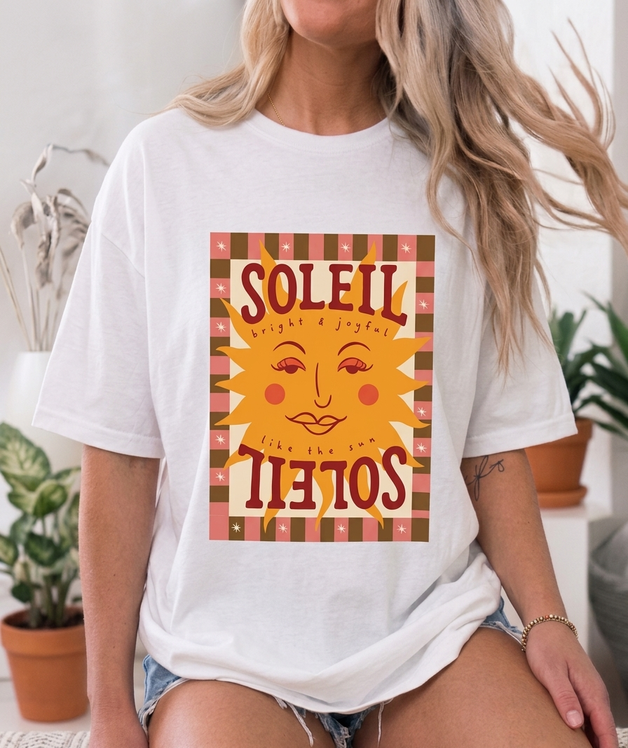 Printed oversized T-shirt - 100% Cotton - 2206-149