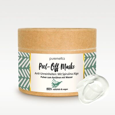 Peel-Off Mask 'Anti-Impurities: Spirulina'