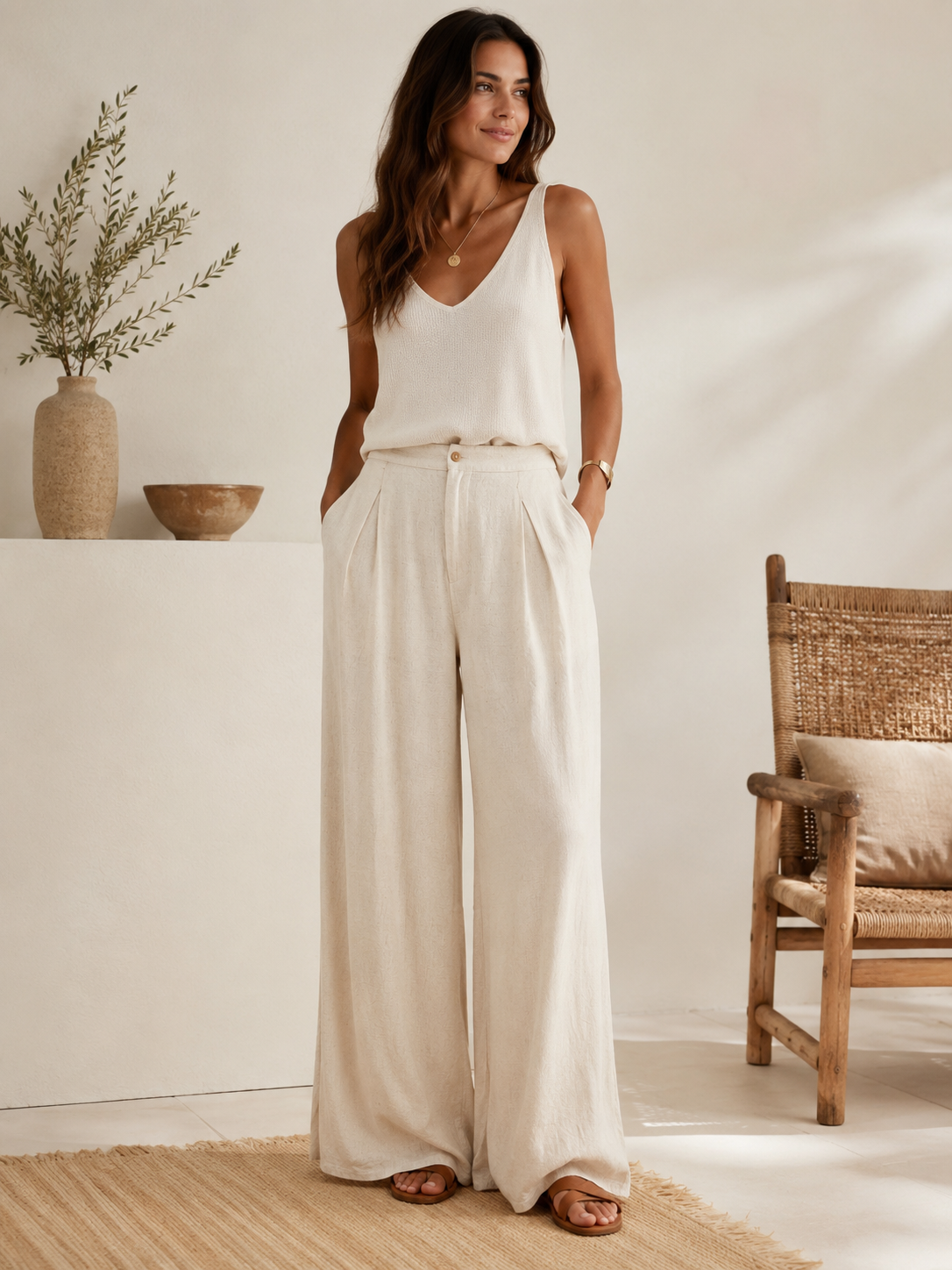 pantalon coton PL033