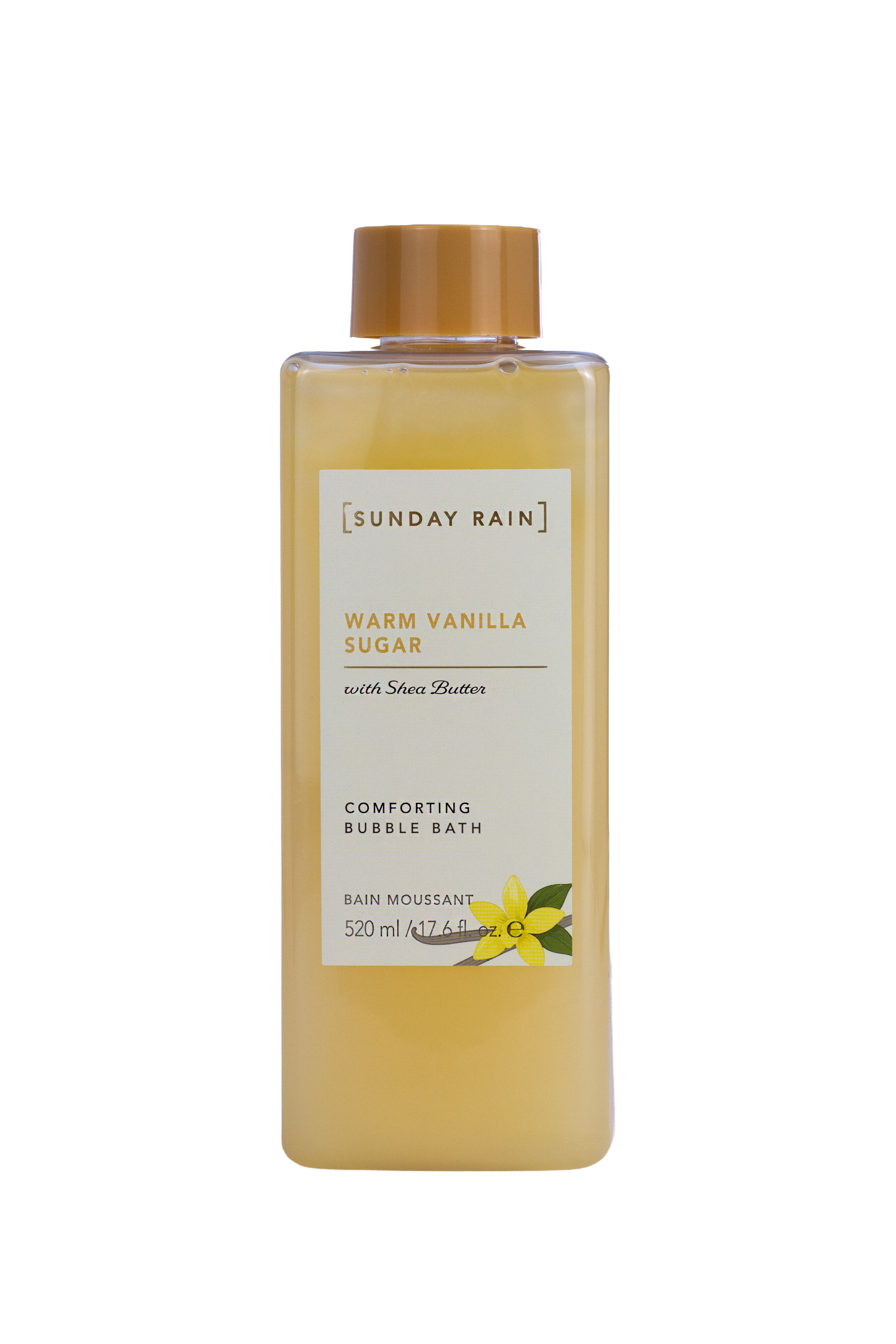 Sunday Rain Warm Vanilla Sugar Bubble Bath 520ml
