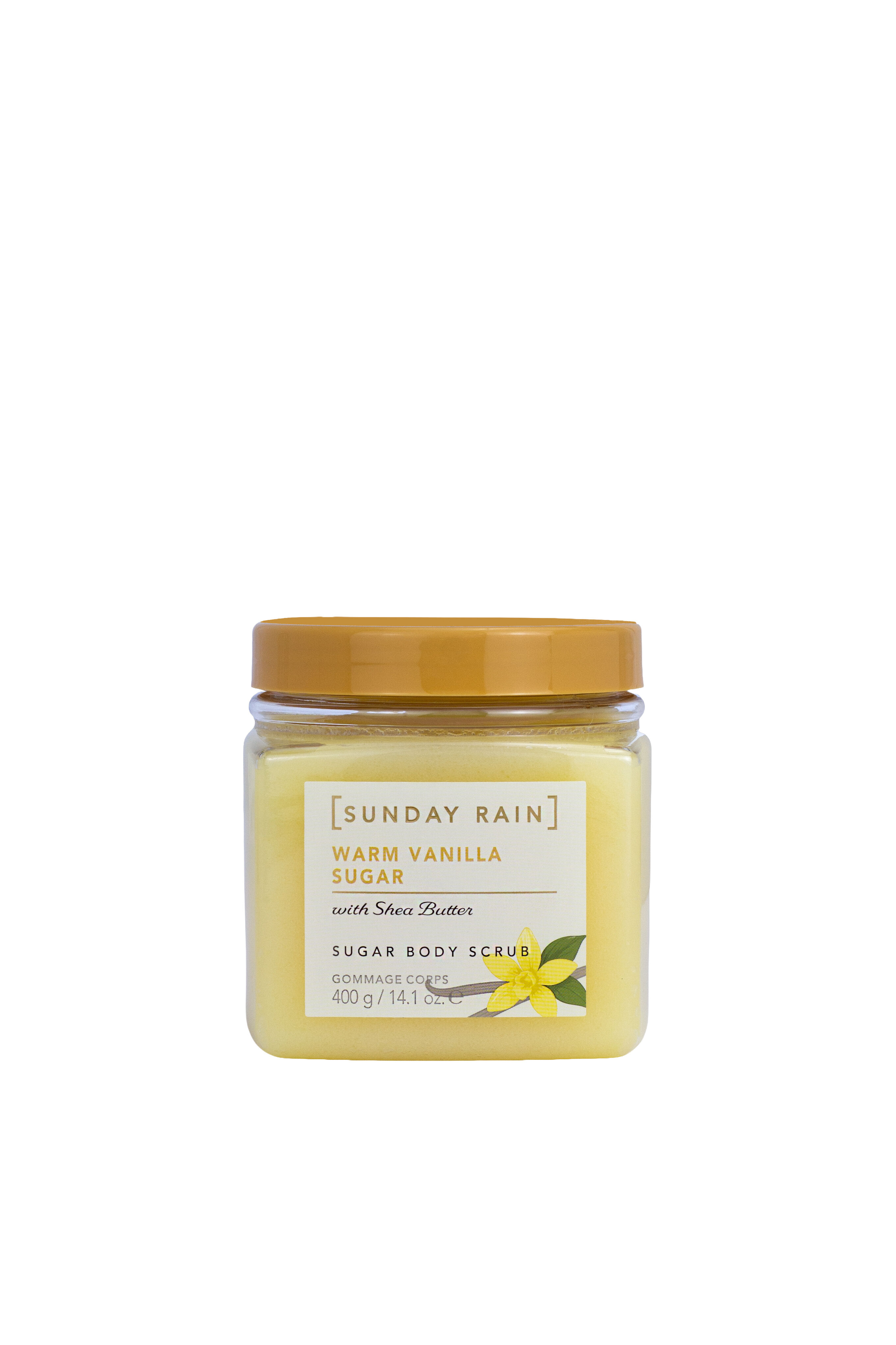 Sunday Rain Warm Vanilla Sugar Scrub 400g