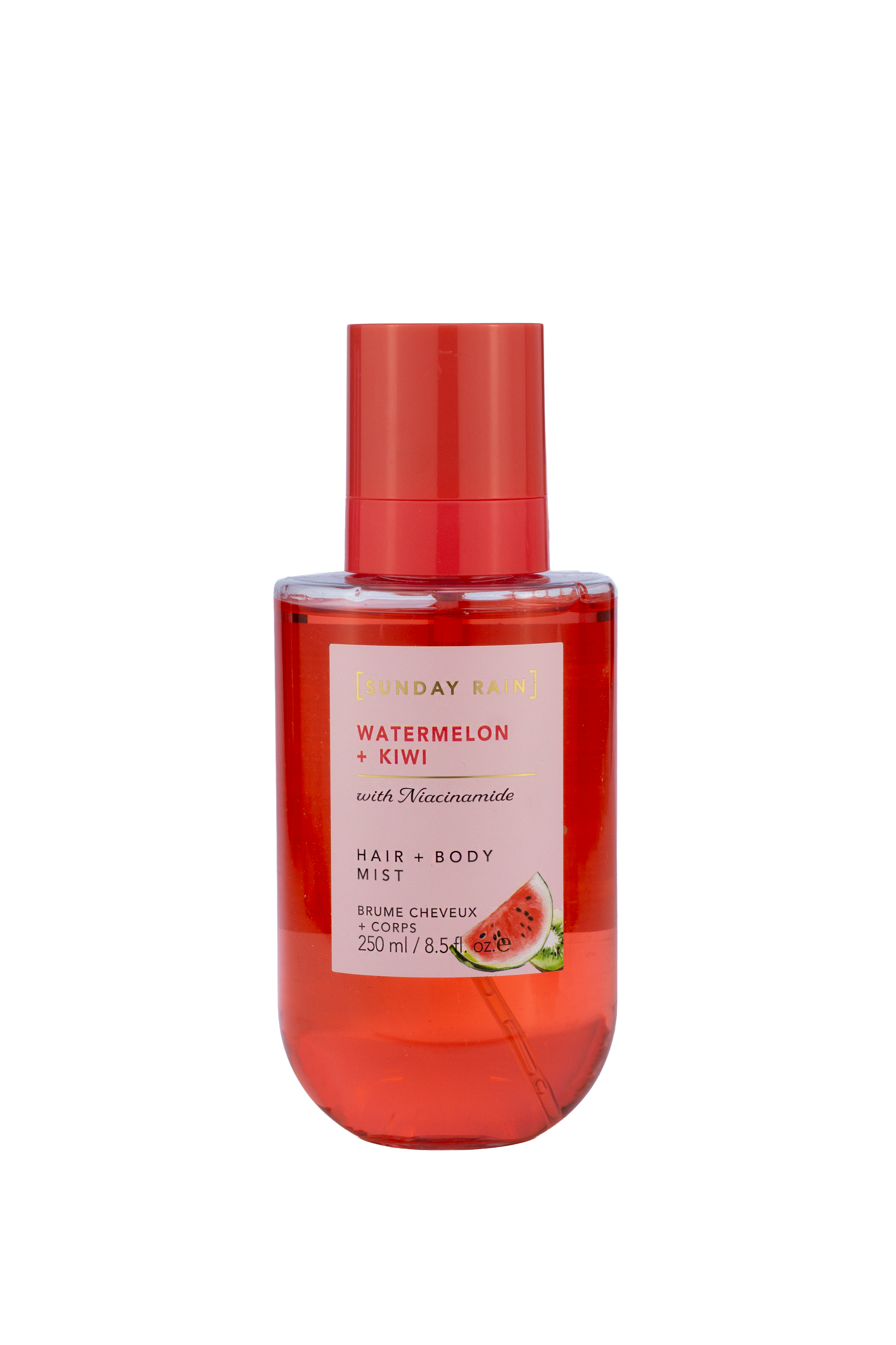 Sunday Rain Watermelon + Kiwi Hair + Body Mist 250ml
