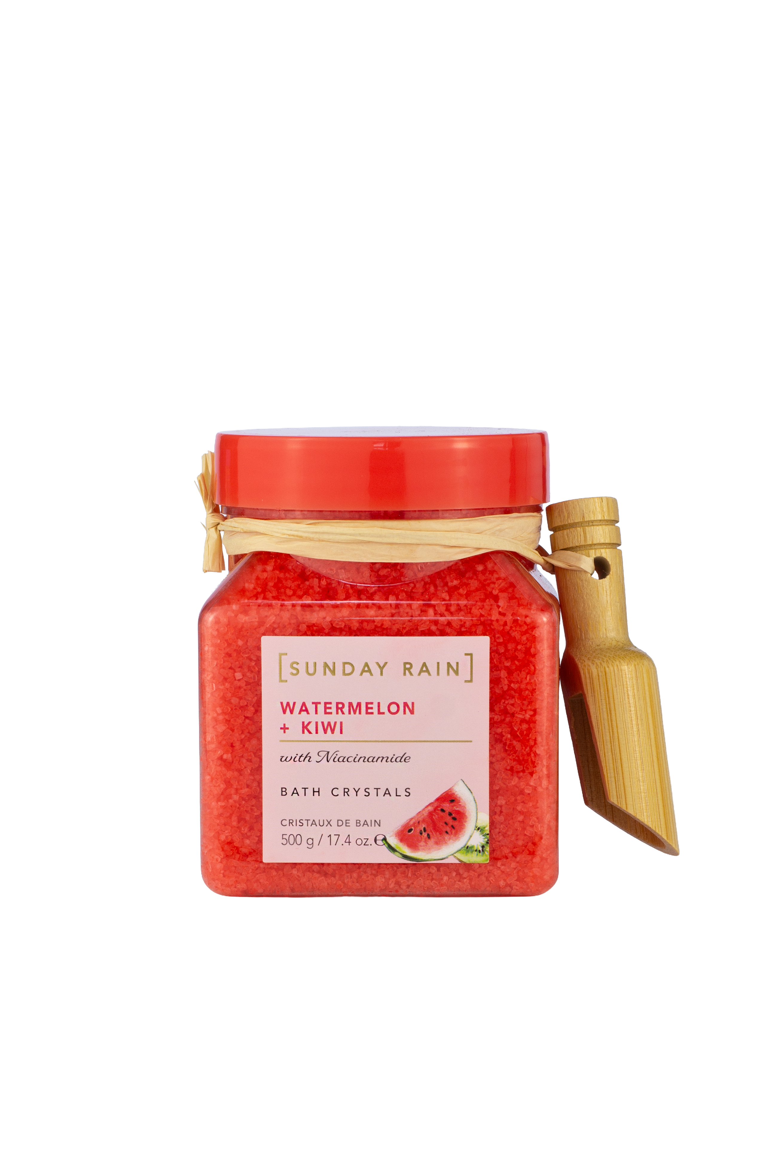 Sunday Rain Watermelon + Kiwi Bath Crystals 500g