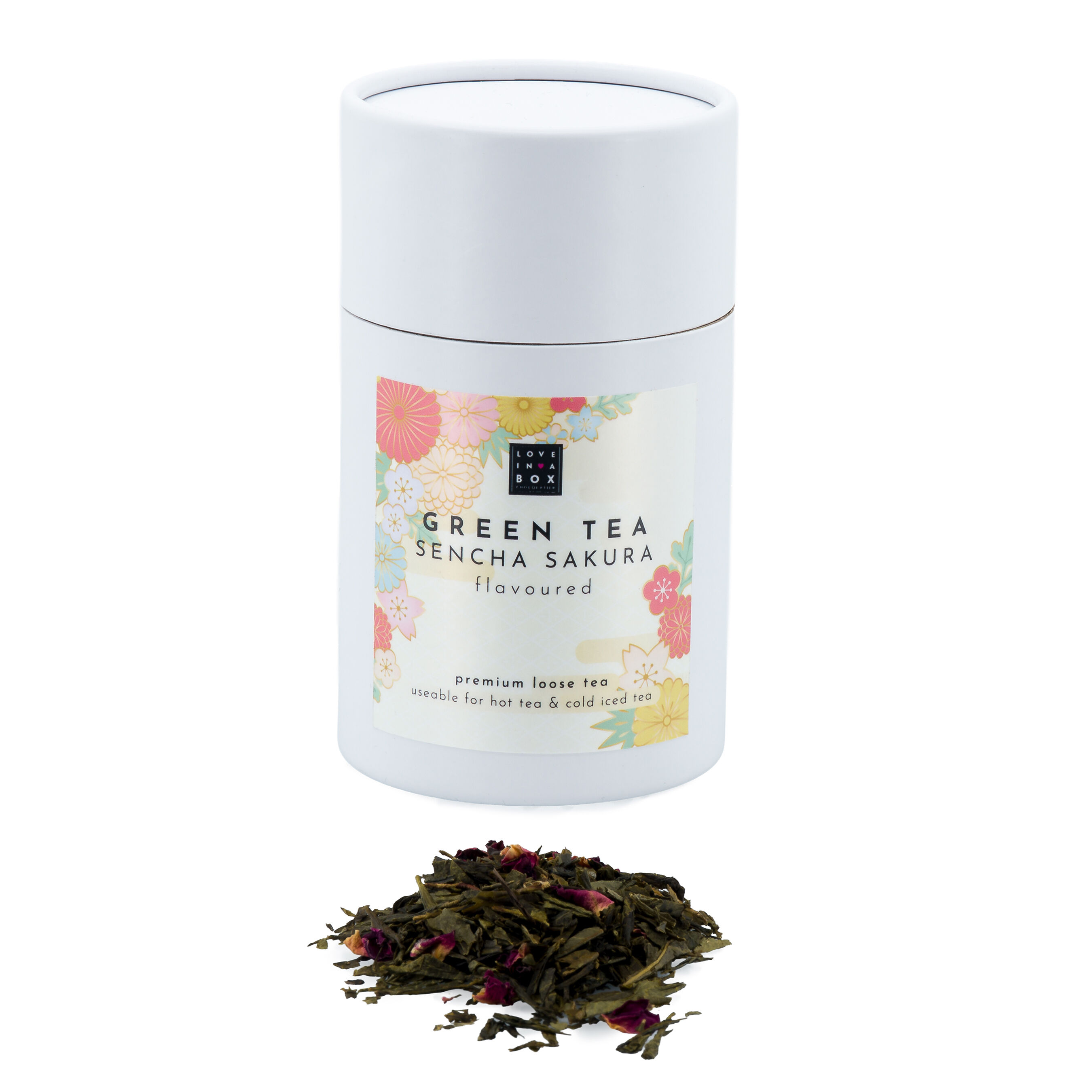 Premium Loose Tea Green Sencha Sakura Cherry - summer edition