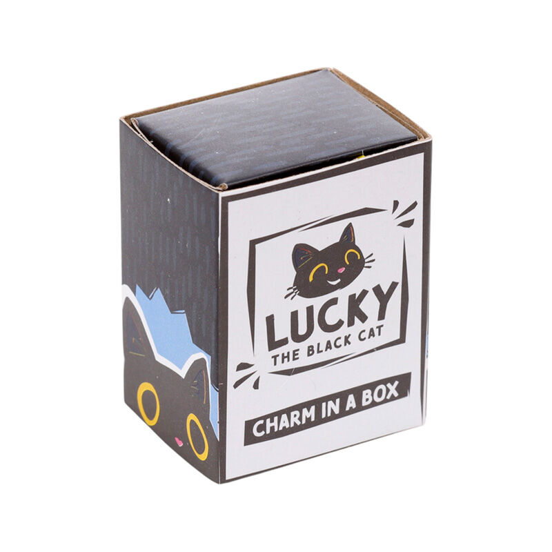 Buy wholesale Mini Charm in a Box - Lucky the Black Cat