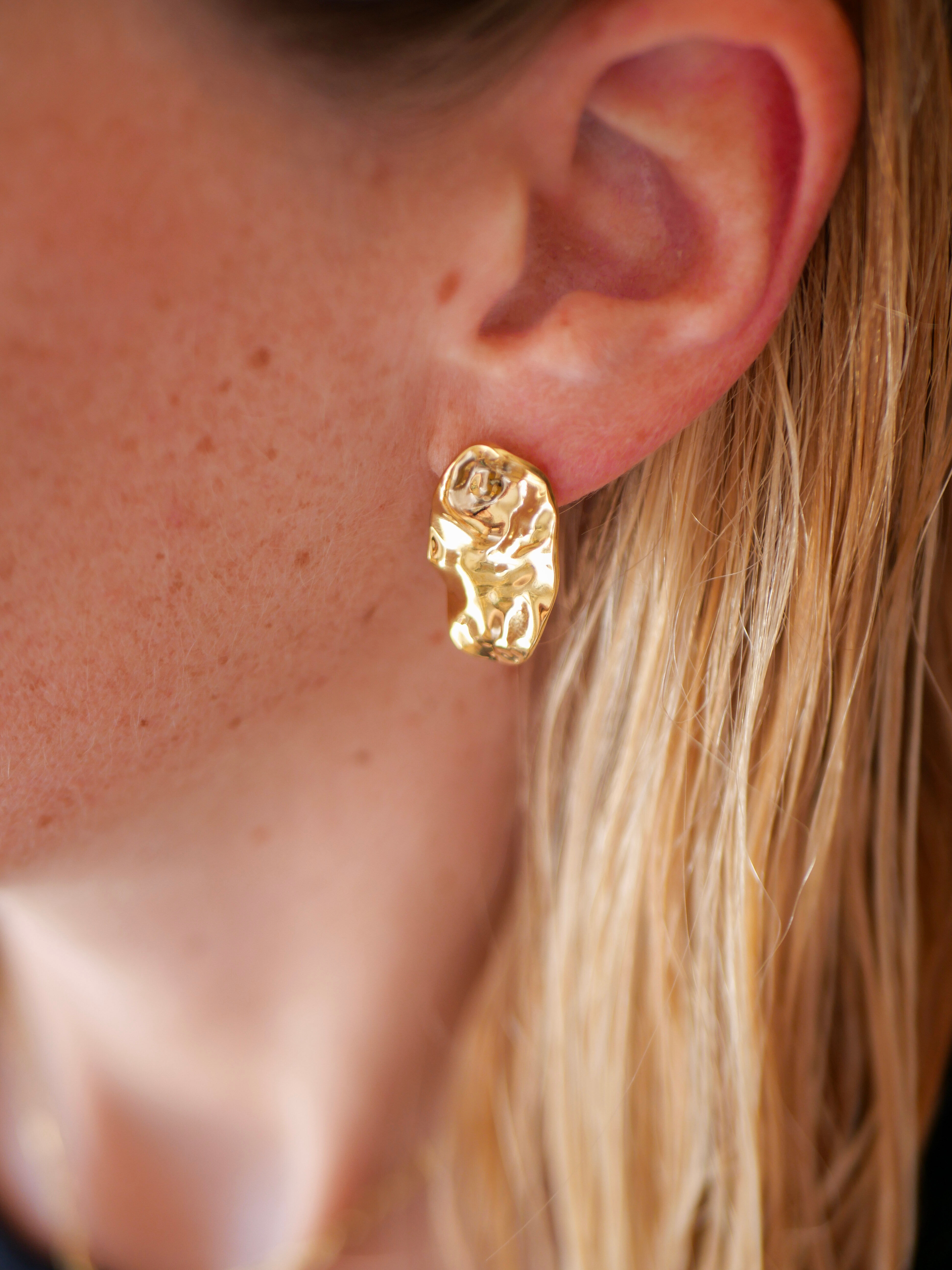 Azeria - Boucles d'oreilles Iris - Idée Cadeau - Fabrication Française