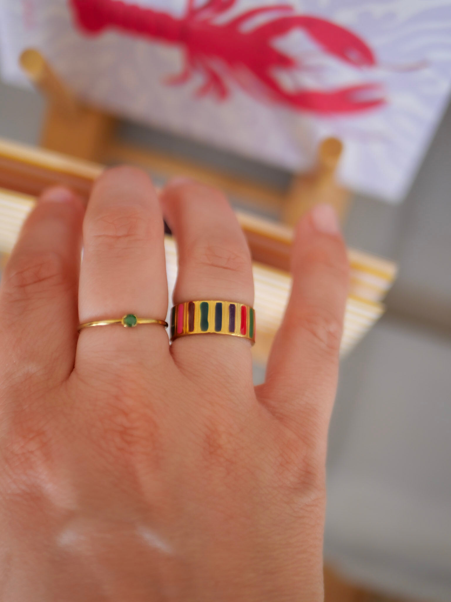 Azeria - Bague Elsa - Idée Cadeau - Fabrication Française
