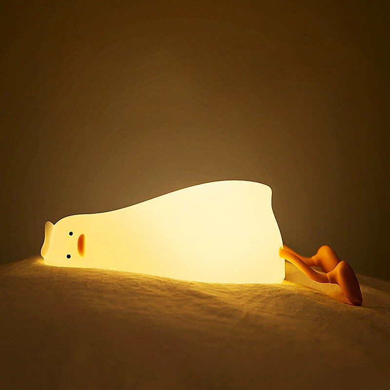 Duck Night Lamp – Soft Silicone Baby Night Light
