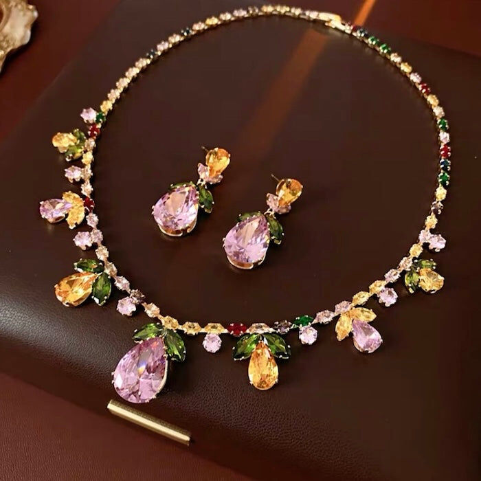 Secret Garden Crystal Jewelry Set