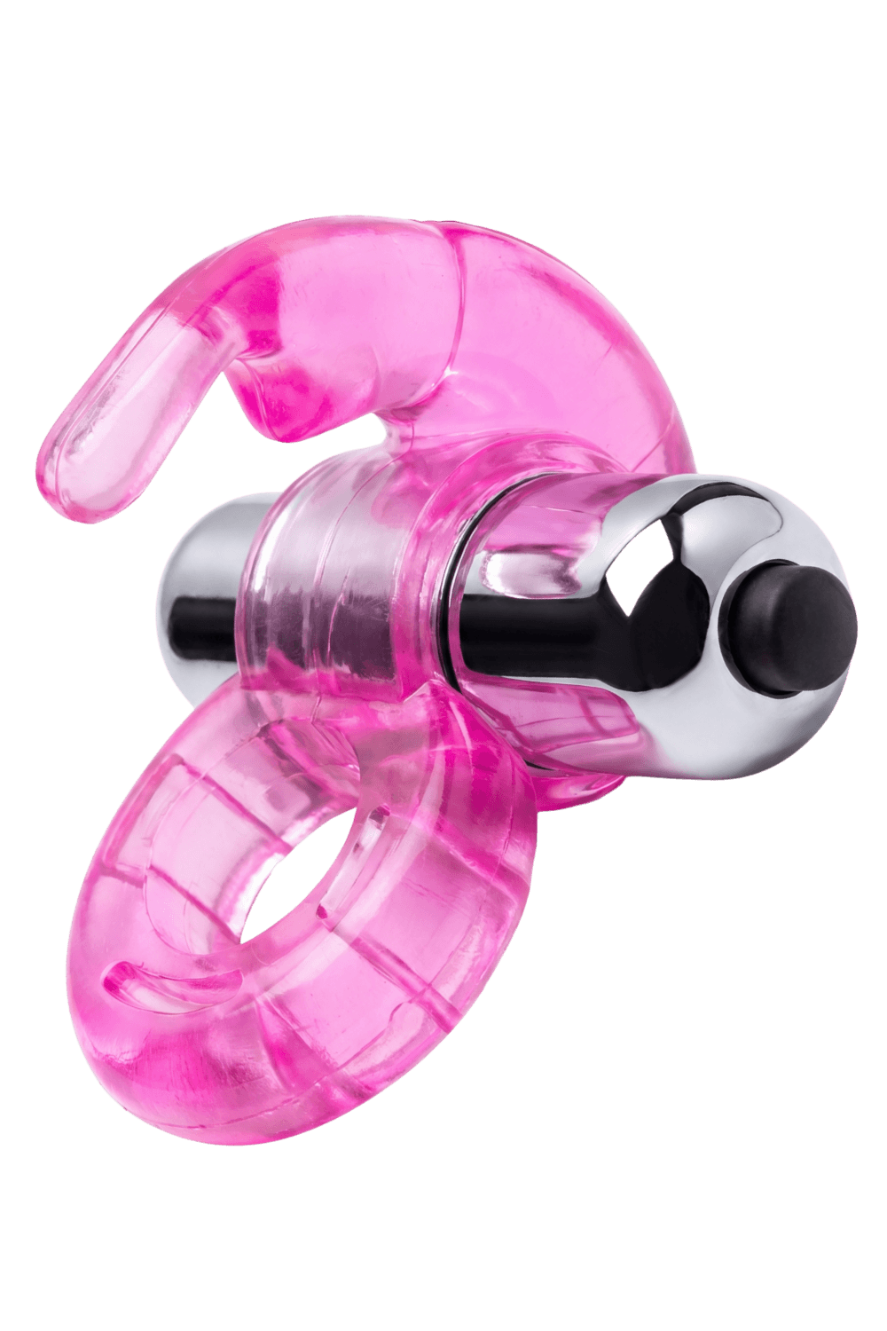 Pink Rabbit Vibrating Ring + 1 Lubricant Sachet — Pocket Pleasure