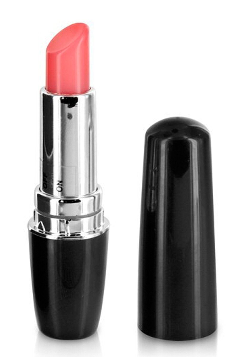 Vibrant black lipstick