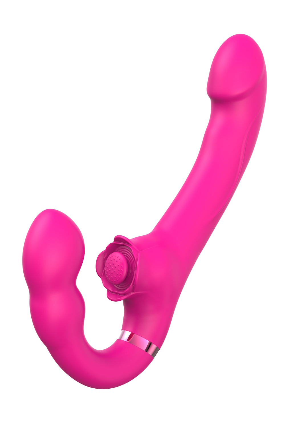 ROSEA Strap-on Triple Action Remote Controlled Vibrator