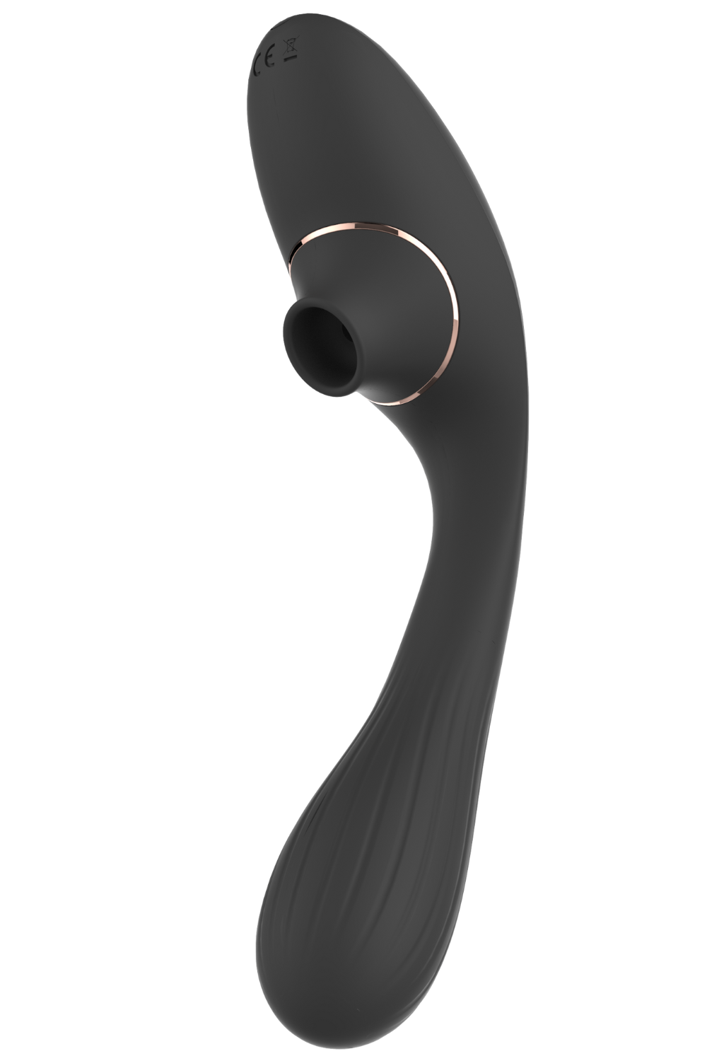 DINA 2-in-1 Clitoral Stimulator & G-Spot Vibrator - Black