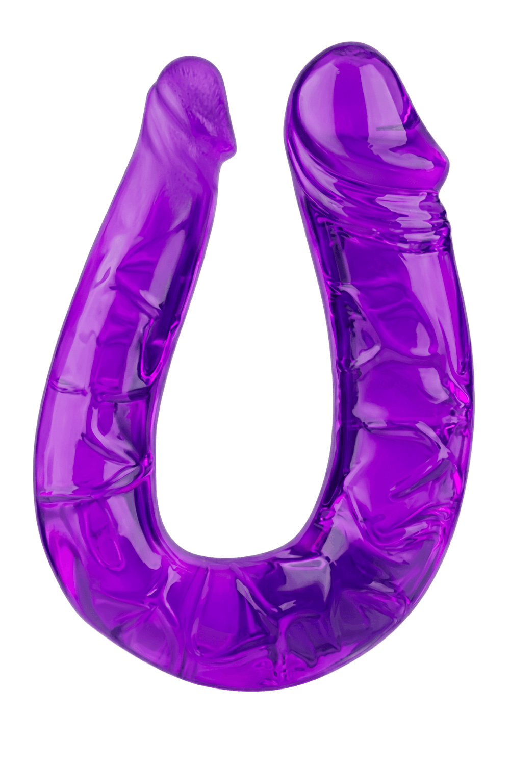 Double Dong Flexible Purple Pocket Pleasure + 1 sachet of lubricant