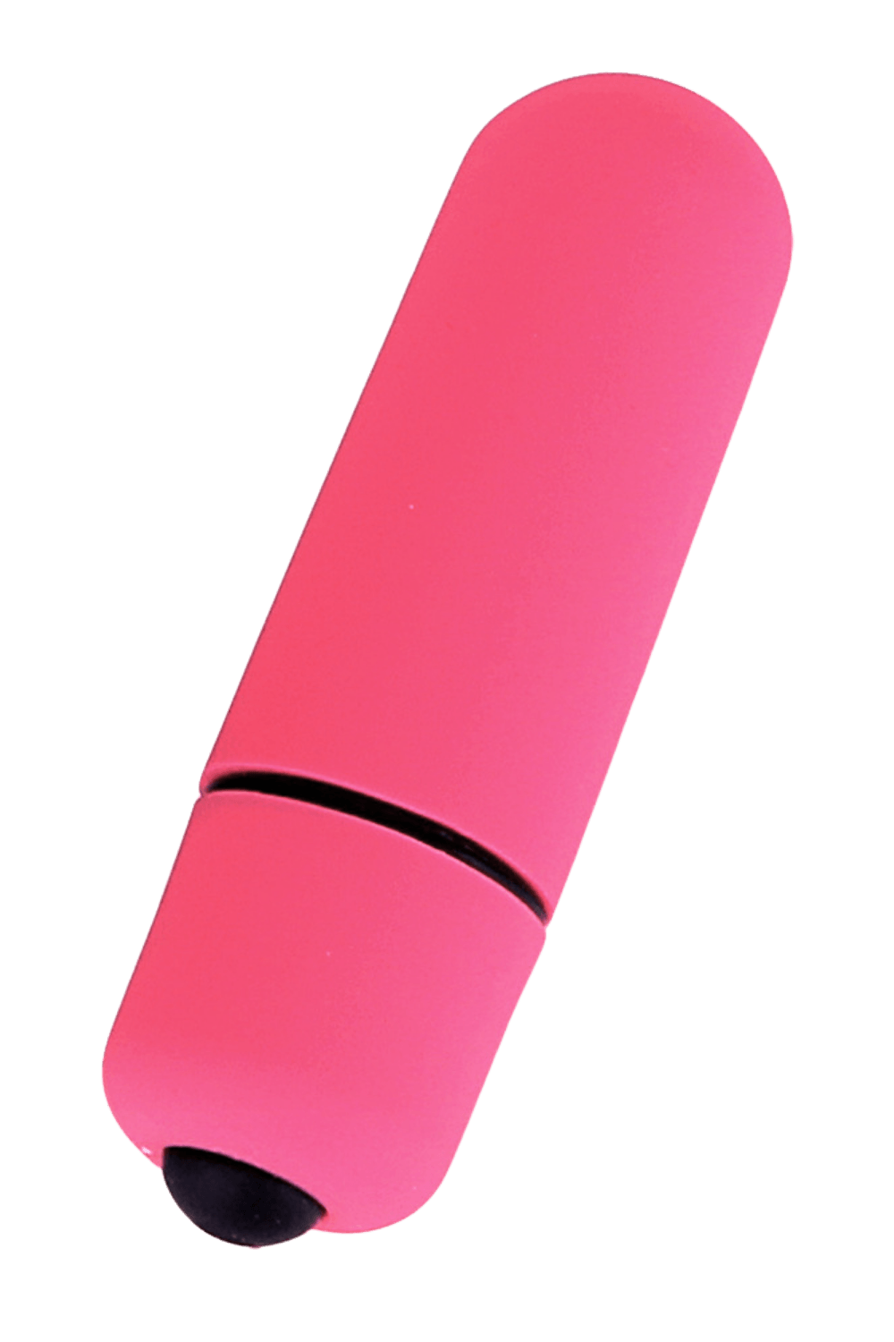 Mini vibratore a proiettile Rose + 1 bustina di lubrificante — Piacere tascabile