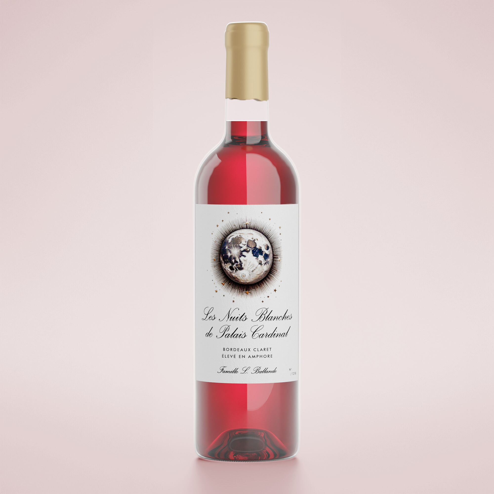 Claret Bordeaux-Wein - Les Nuits Blanches Claret - Château Palais Cardinal