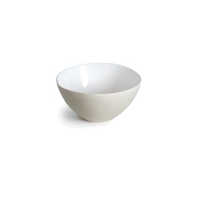 Coupelle - 13 cm - Oslo mat/brillant blanc