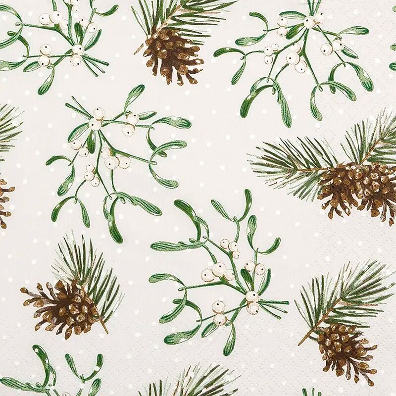 Sweet Mistletoe Napkins