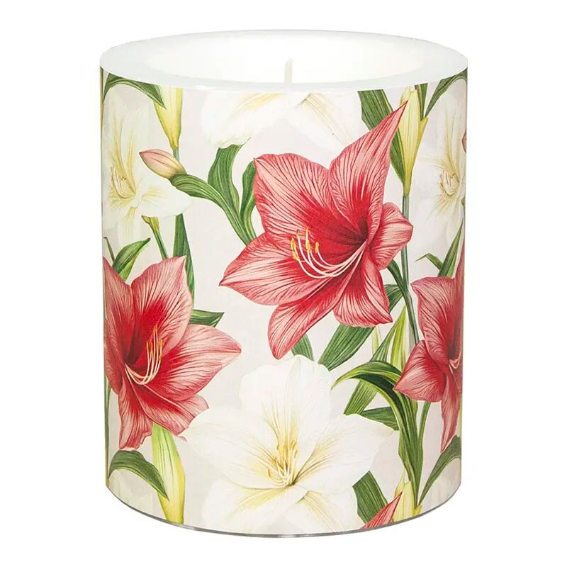 Decorative candle "Floral Duo" Ø 99 mm
