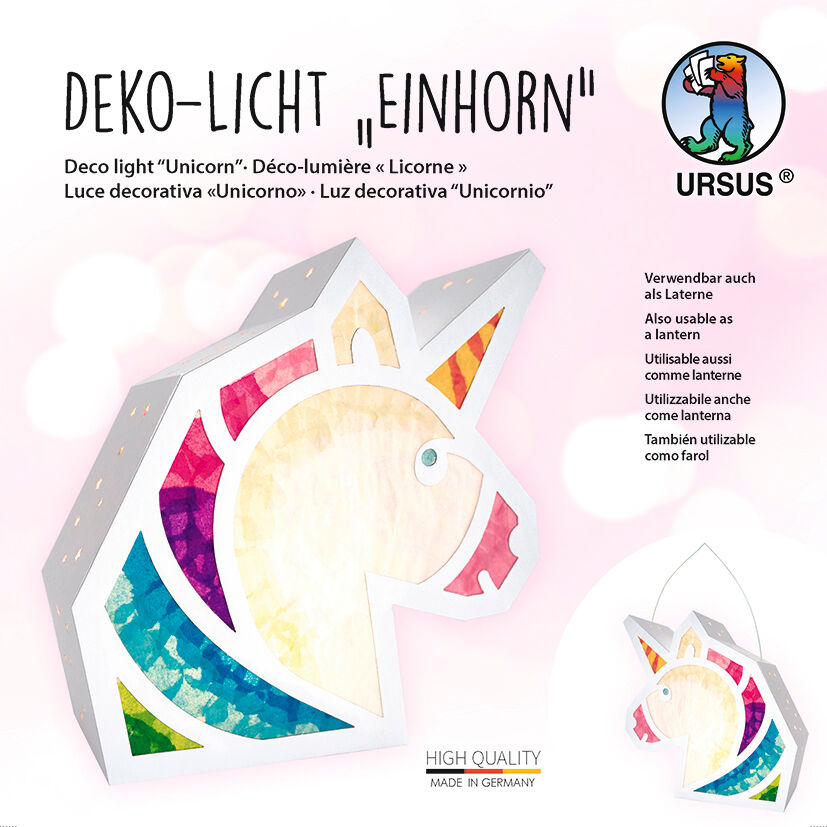 Decorative light "Unicorn"