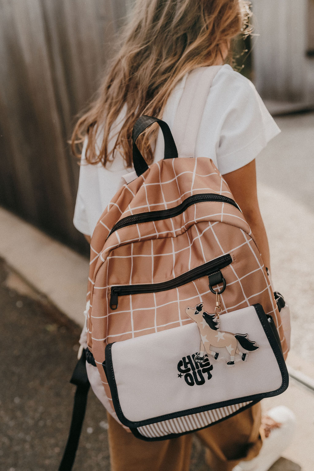 Sac école primaire - Modèle Noé - coloris caramel