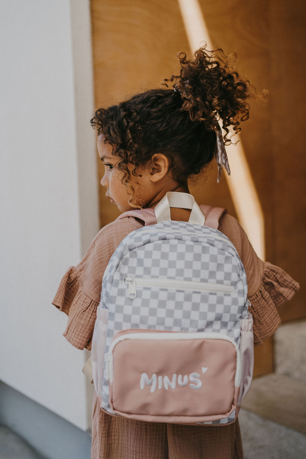 Sac école marternelle - Modèle Milo - coloris écume