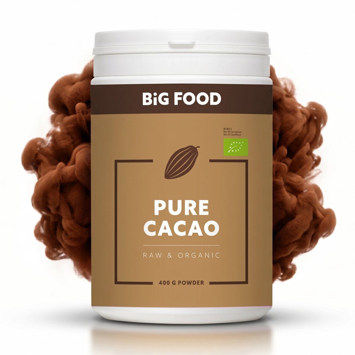 Big Food - Pure Cacao Powder Raw & Organic - 400 g