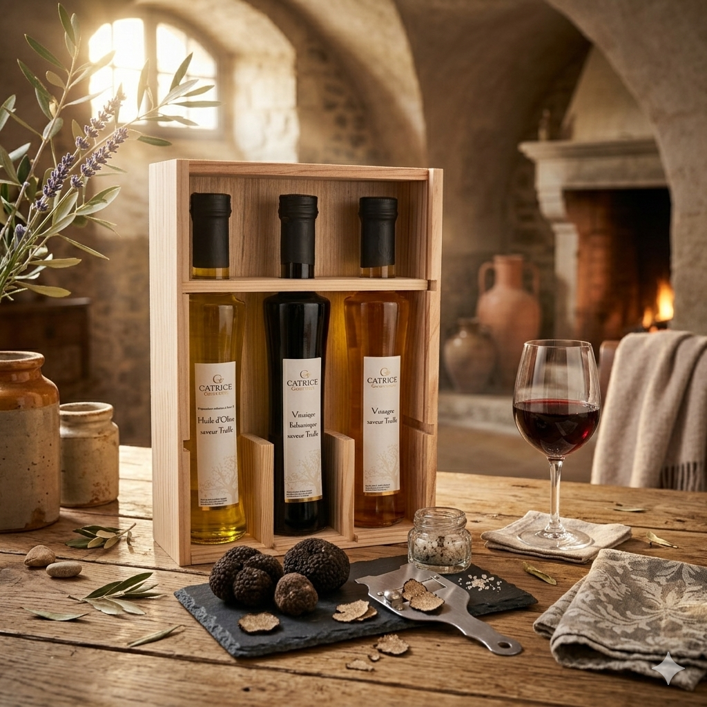 Wooden truffle discovery box