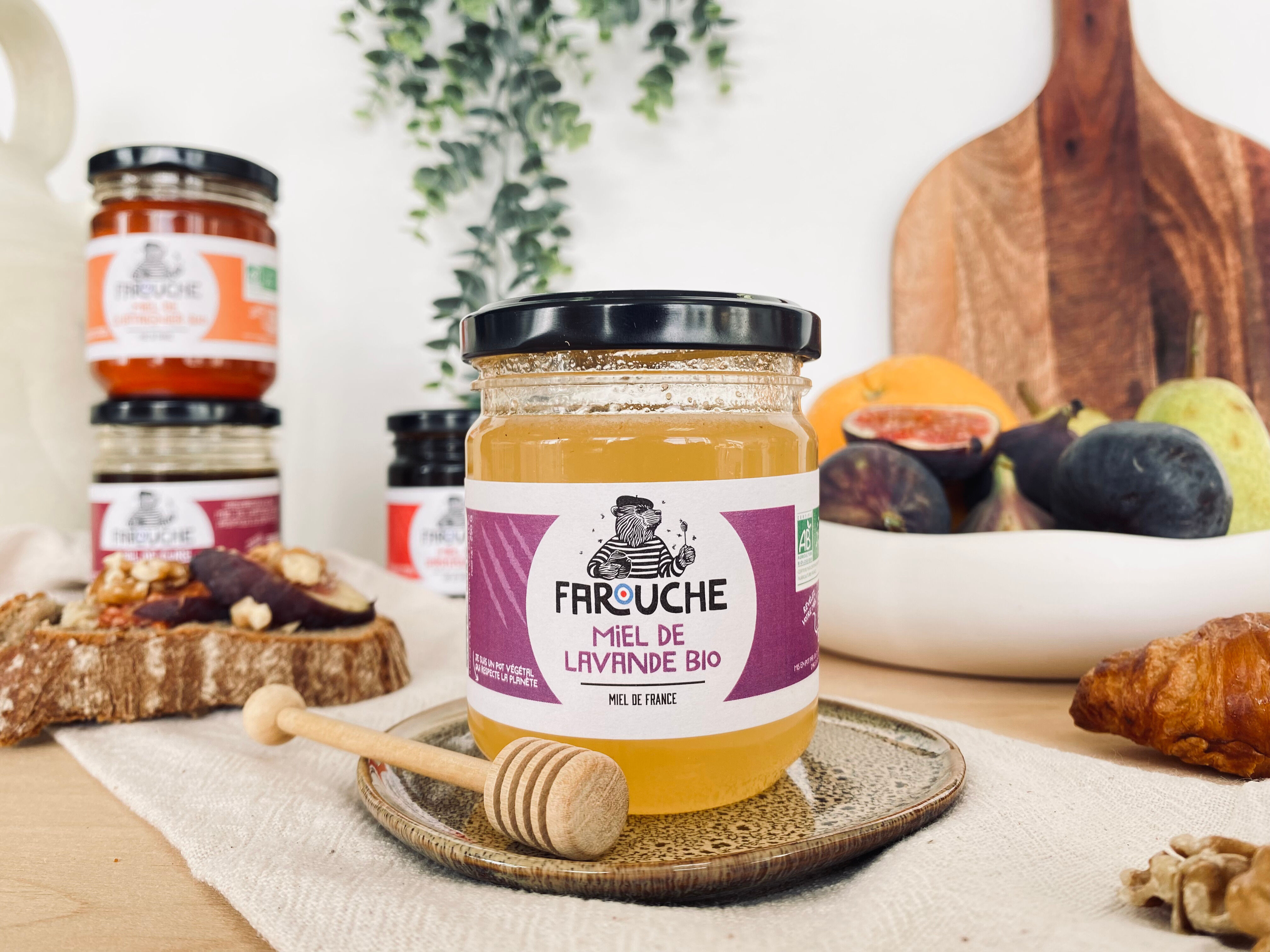Organic French lavender honey - 250g