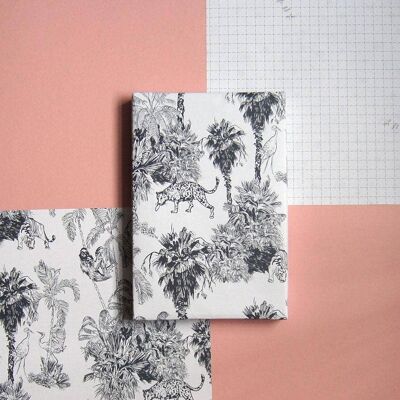 Blue Jungle Recyclable Wrapping Paper