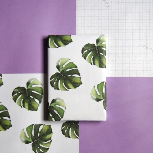 Big Leaf Recyclable Wrapping Paper