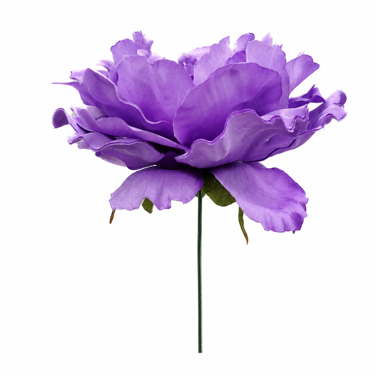Flor Flamenca Peonía Grande para Pelo · Lavanda Ø17 cm