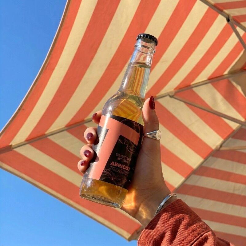 Green Tea Apricot Rosemary - Iced Tea 33cl