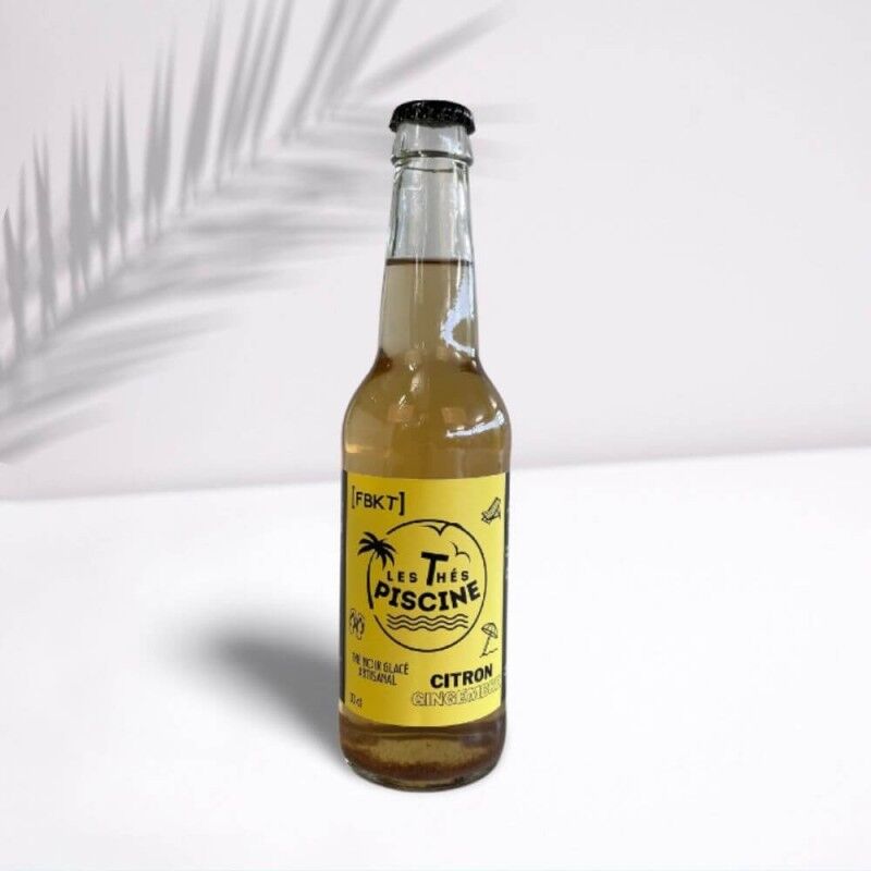 Black Tea Ginger Lemon - Iced Tea 33cl