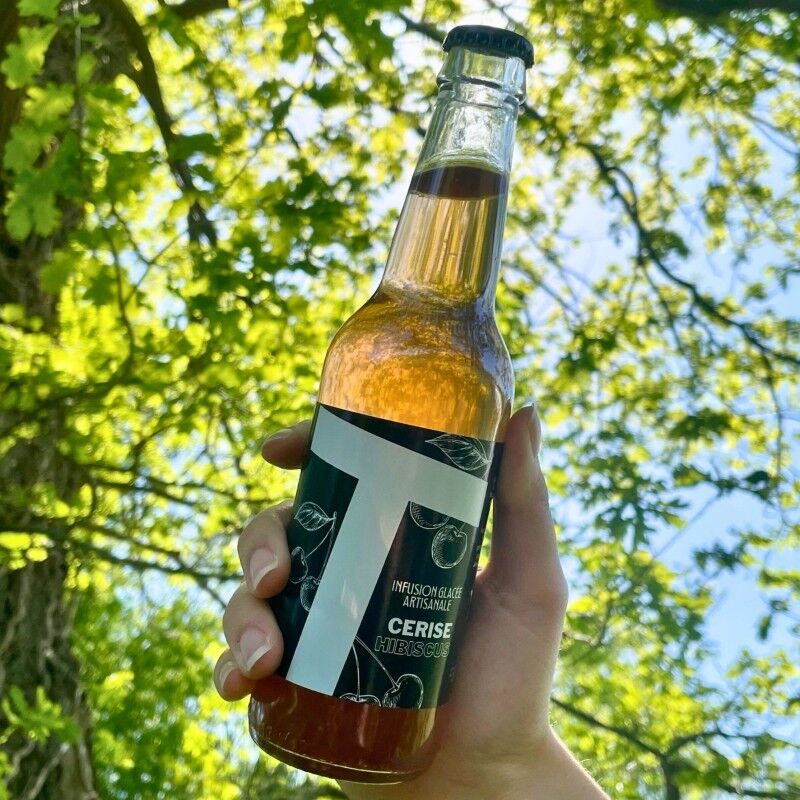 Cherry Hibiscus Infusion - Iced Tea 33cl