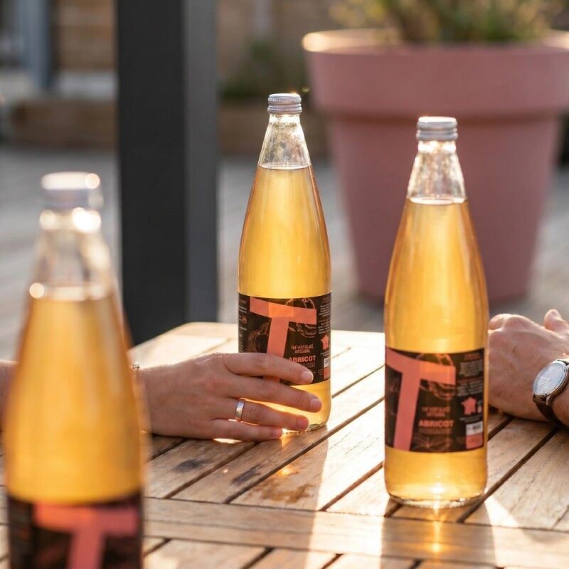 Green Tea Apricot Rosemary - Iced Tea 1L