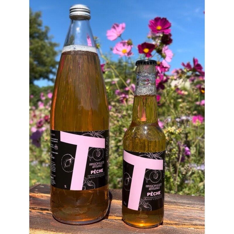 Exotic Peach Green Tea - Iced Tea 1L