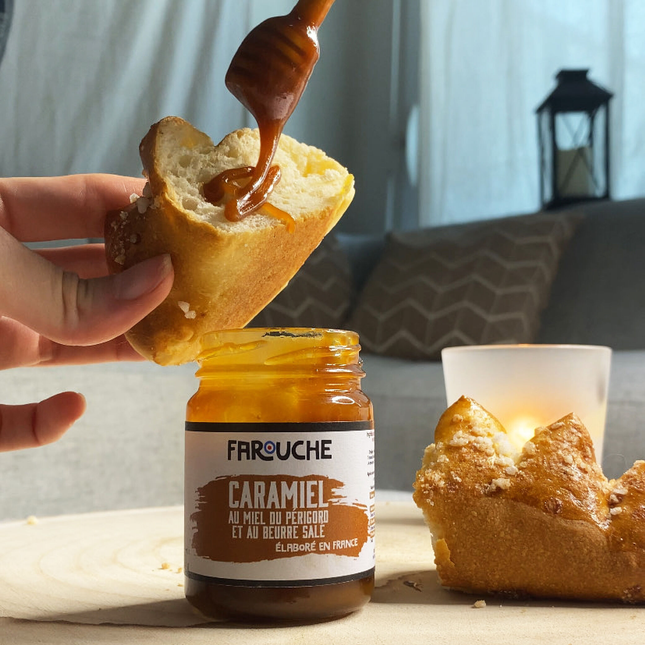 Honey salted butter caramel