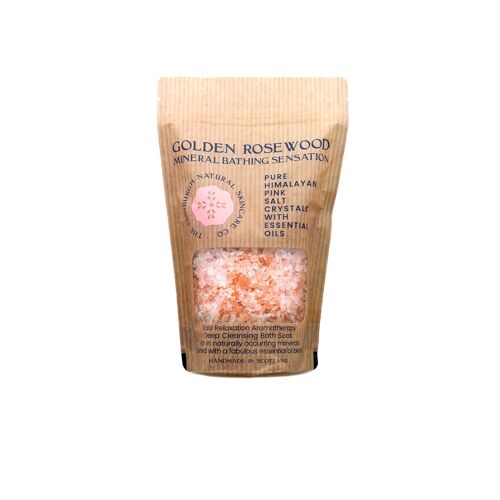 Golden Rosewood Himalayan Pink Bath Salts (Wholesale)